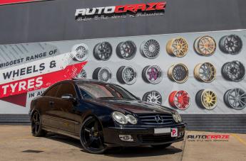 MERCEDES-CLK-FRC-FLAT-BLACK